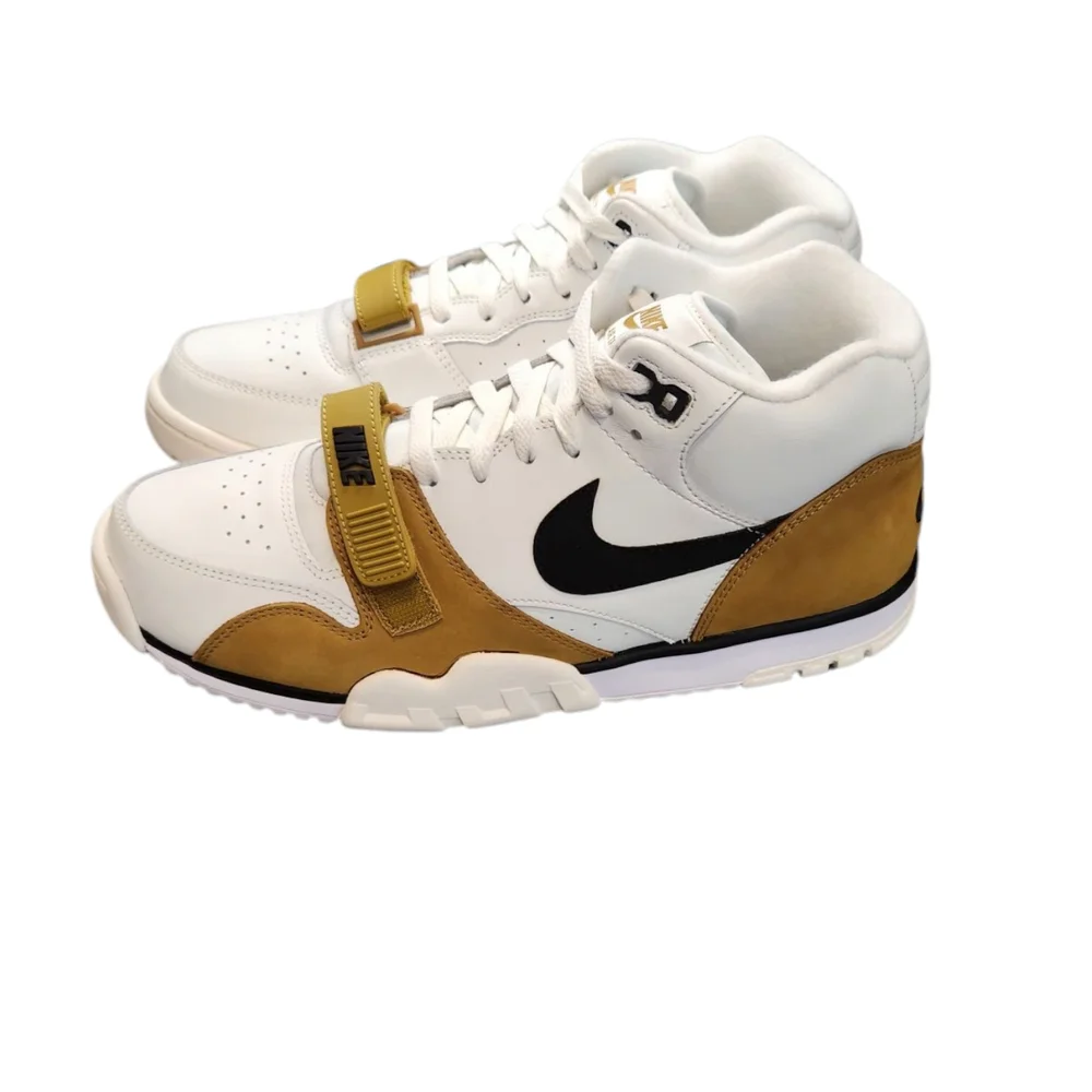 NEW Men's Nike Air‎ Trainer 1 White Wheat